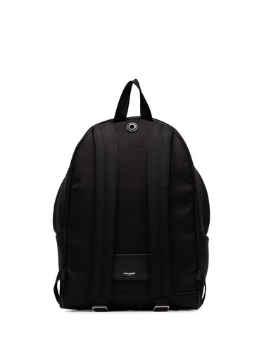 Logo Zipped Backpack - SAINT LAURENT Bag