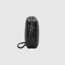 Load image into Gallery viewer, Black Leather - Quilted leather small shoulder bag - Gucci Bag 541051