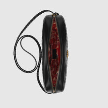 Load image into Gallery viewer, Black Leather - Quilted leather small shoulder bag - Gucci Bag 541051